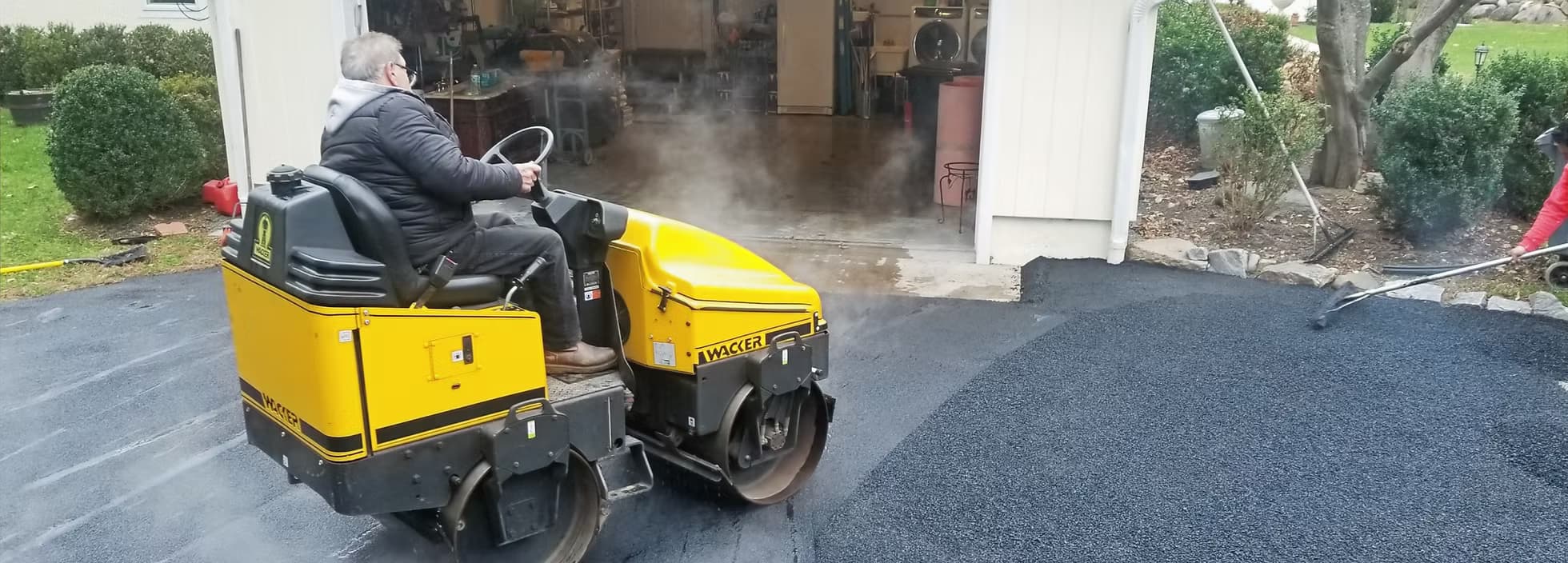 Owner on the Wacker roller